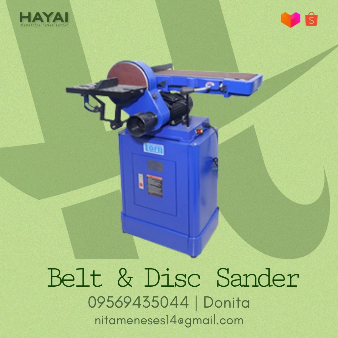 Belt & Disc Sander, Commercial & Industrial, Industrial Equipment on