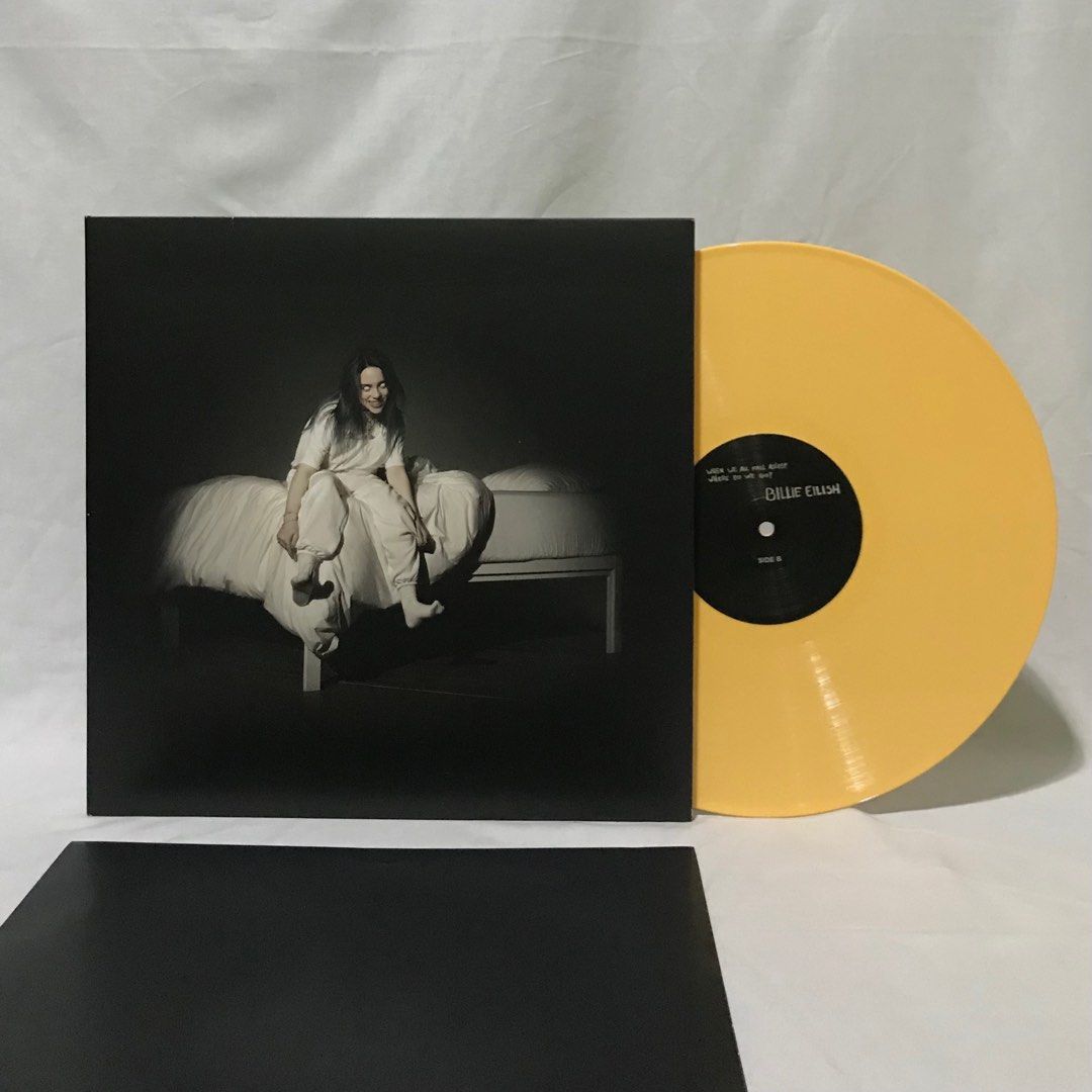 BILLIE EILISH VINYL RECORDS, Hobbies & Toys, Music & Media, Vinyls on ...