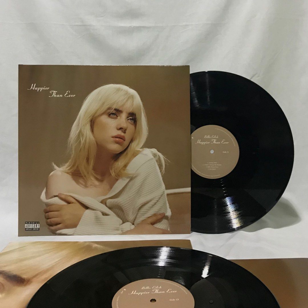 BILLIE EILISH VINYL RECORDS, Hobbies & Toys, Music & Media, Vinyls on ...