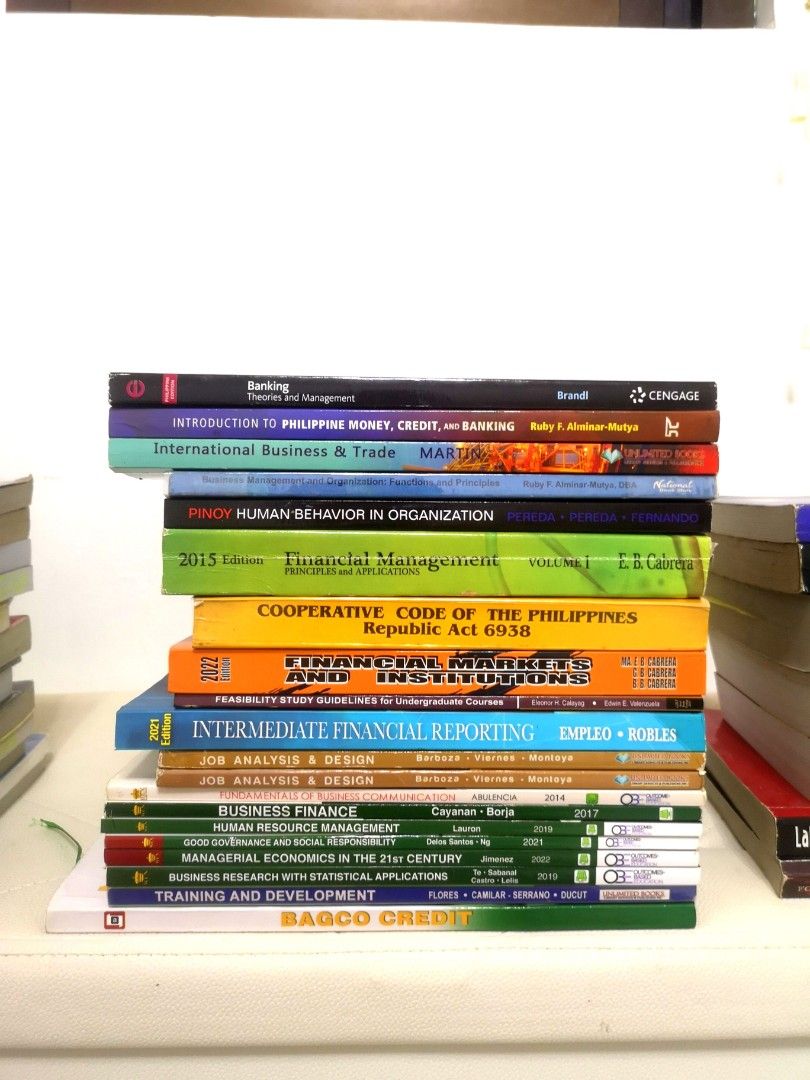 BSBA MBA BOOKS, Hobbies & Toys, Books & Magazines, Textbooks on Carousell