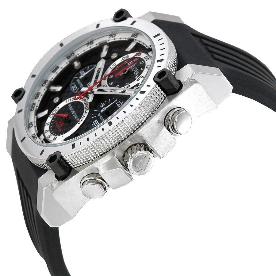Bulova precisionist rubber strap online