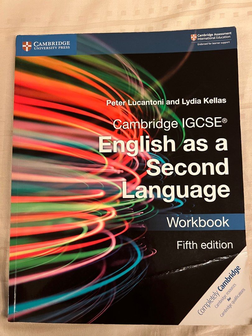 Cambridge IGCSE English as a Second Language Workbook 5th Edition ...