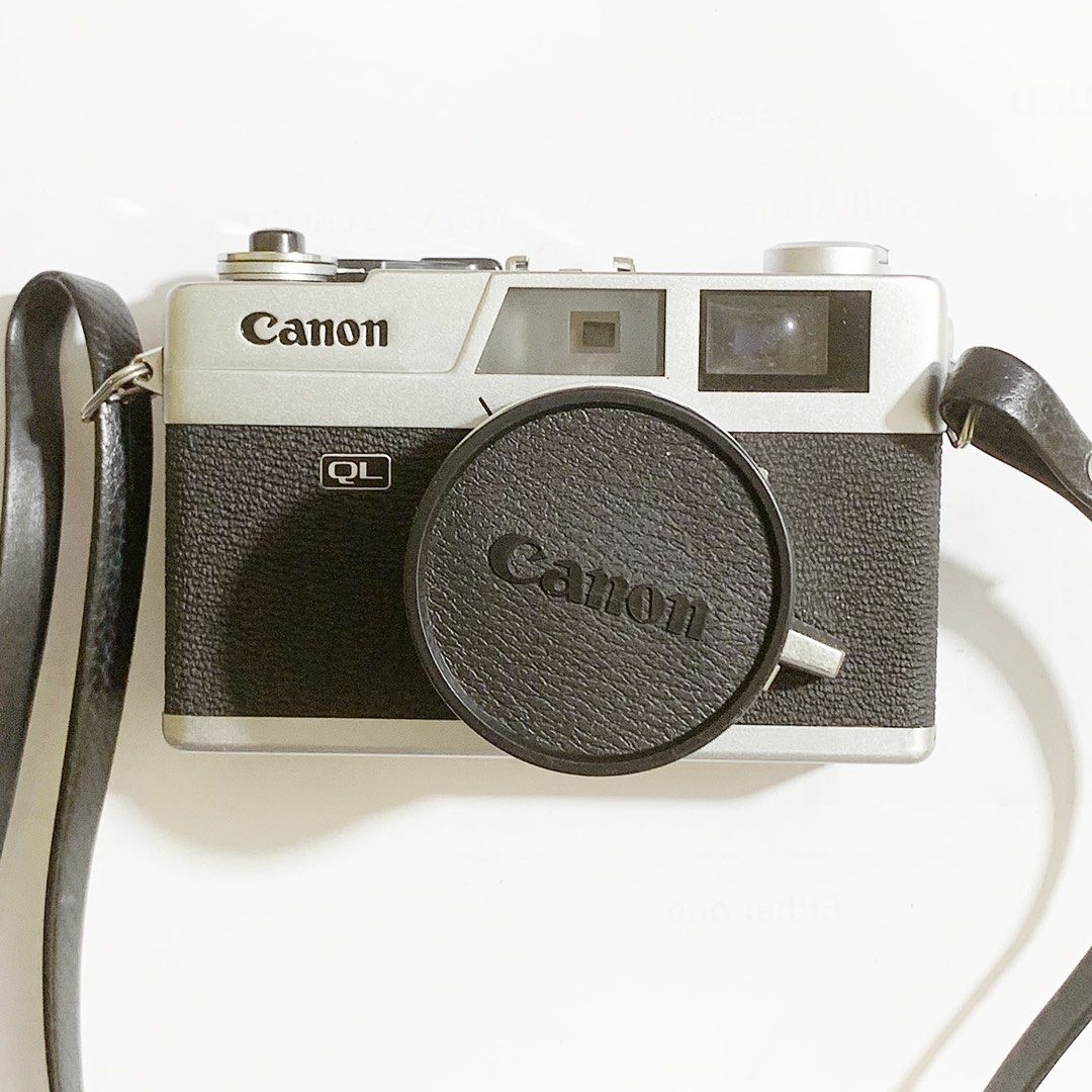 Canon QL17 Manual Film Camera, Photography, Cameras on Carousell