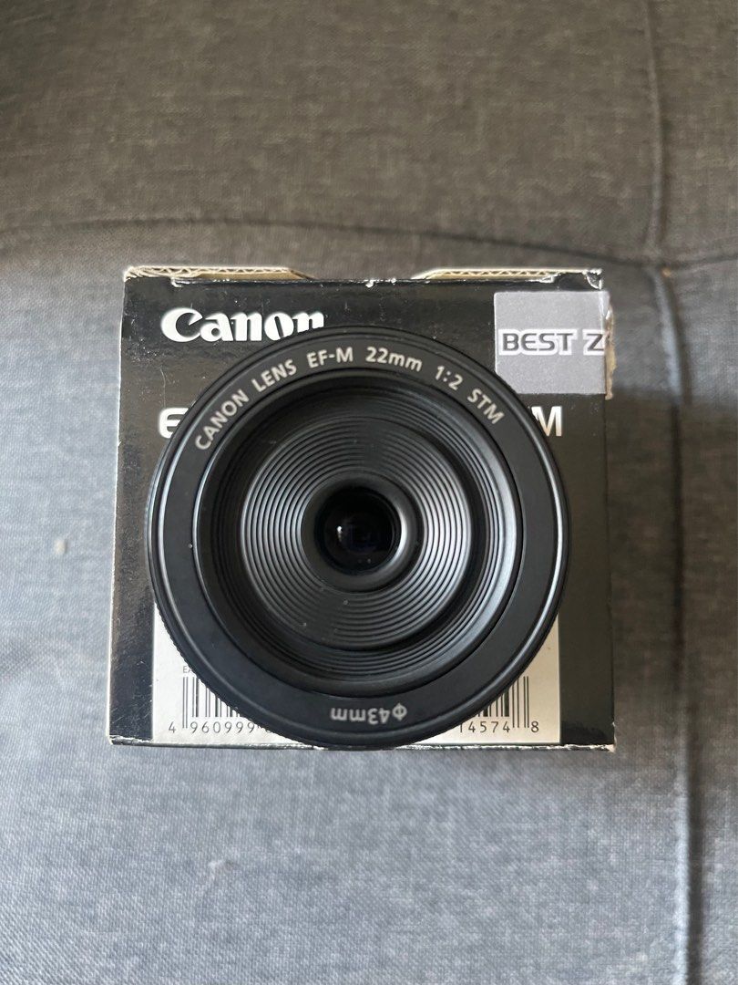 格安激安 Canon EOS M Series EF-M 22mm f STM Wide-Angle Lens Filter Bundle 