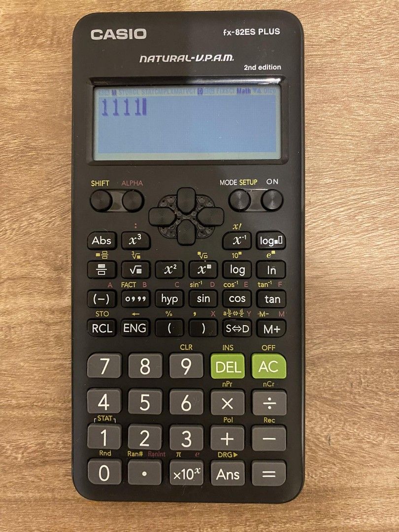 Casio fx-82ES PLUS 2nd Edition Scientific Calculator, Computers & Tech ...