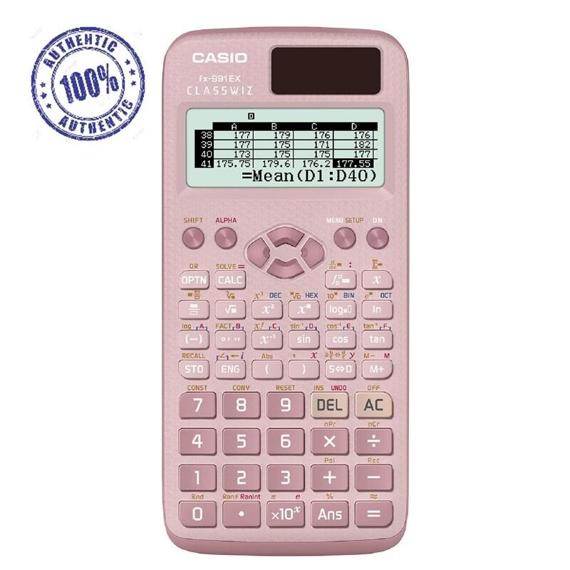 Calculator casio pink sale