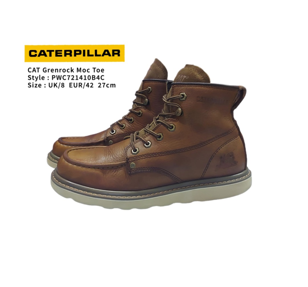 CATERPILLAR Boots High P721410B4C Glenrock Moc Toe Size 42 on Carousell