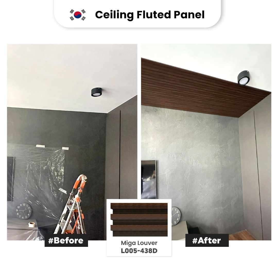 Ceiling Fluted Panel / Korea Fluted Wall Panel / Fluted Wall Panel ...