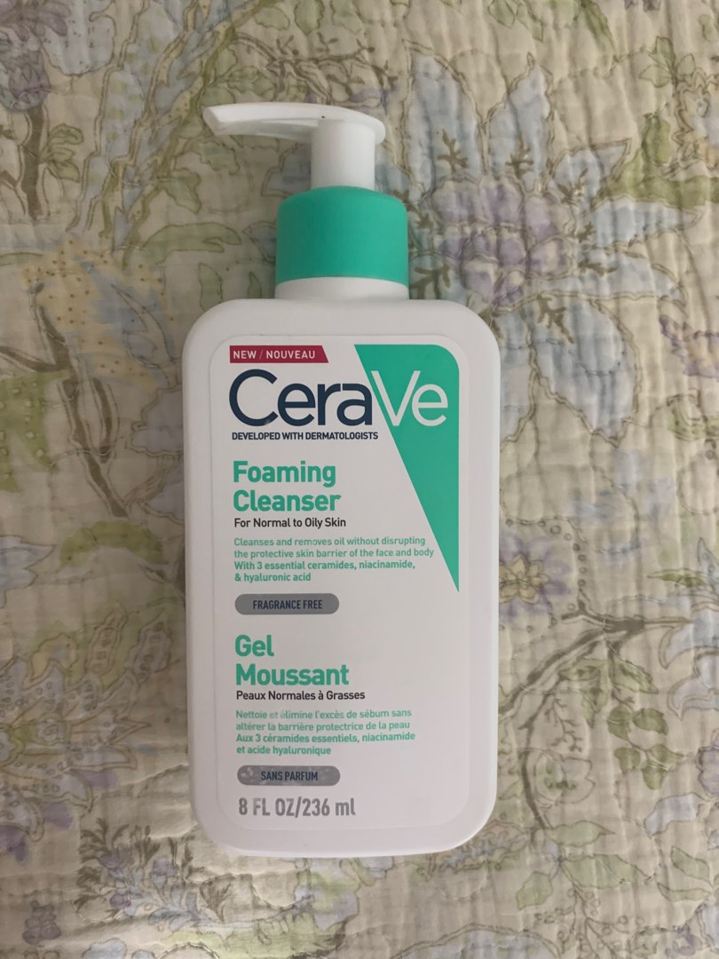 Cerave foaming facial cleanser, Beauty & Personal Care, Face, Face Care ...