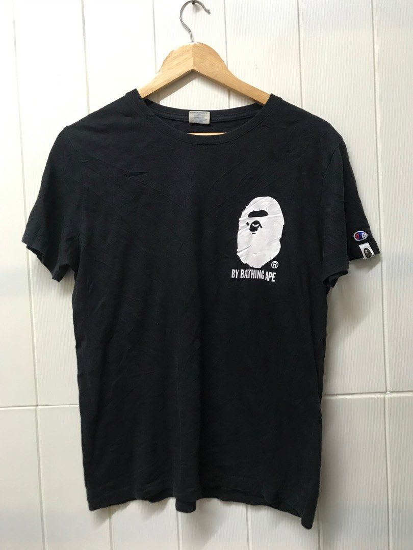Champion x bape tee best sale