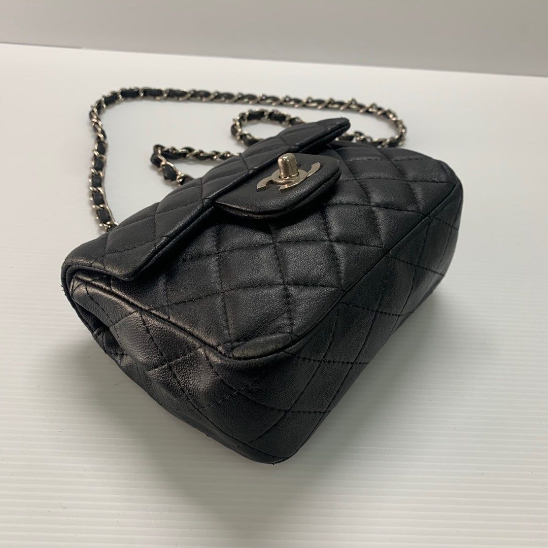 chanel small crossbody leather
