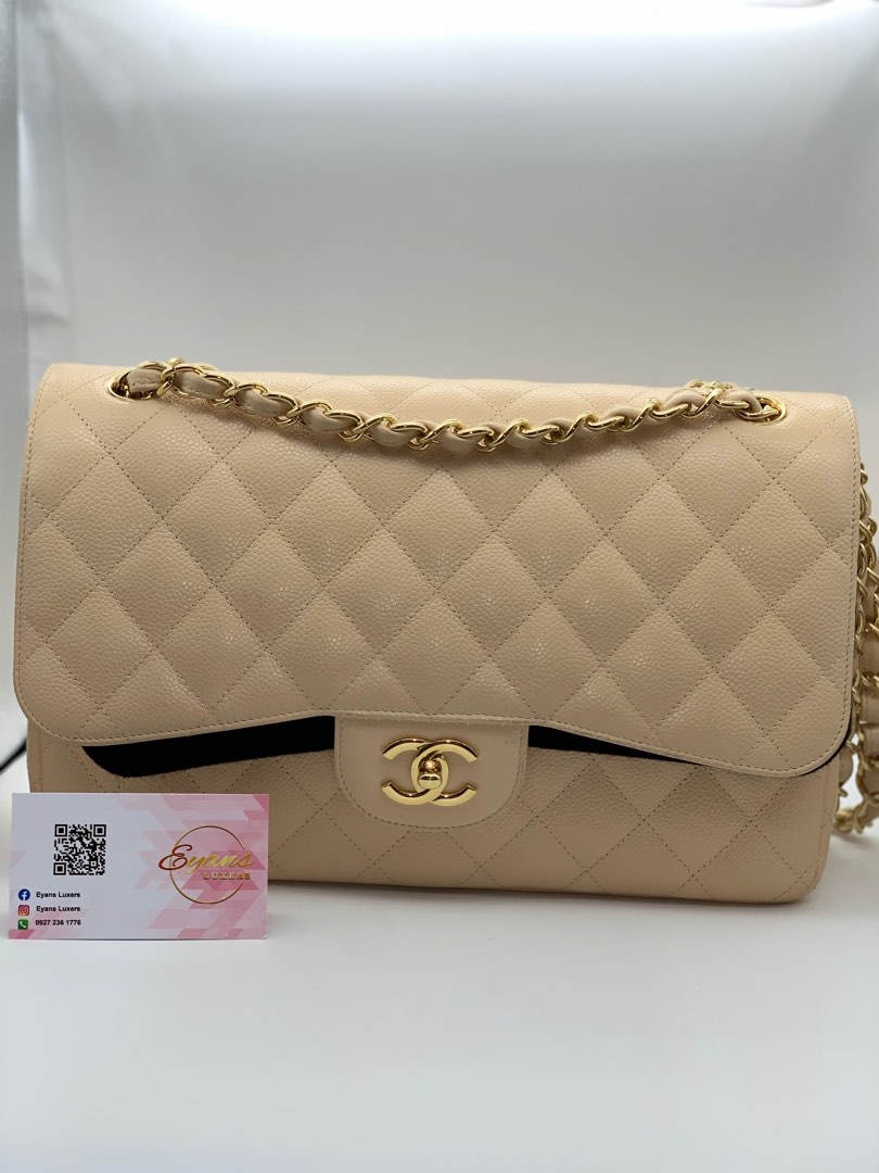 Chanel Jumbo Caviar on Carousell