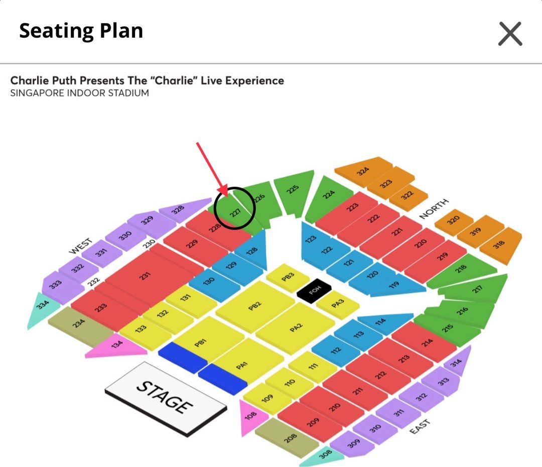 Charlie Puth 2023 Concert Tickets, Tickets & Vouchers, Event Tickets on