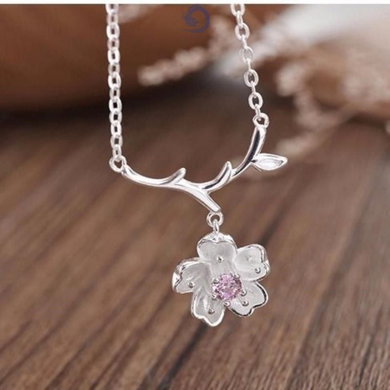 Cherry blossom pendant best sale