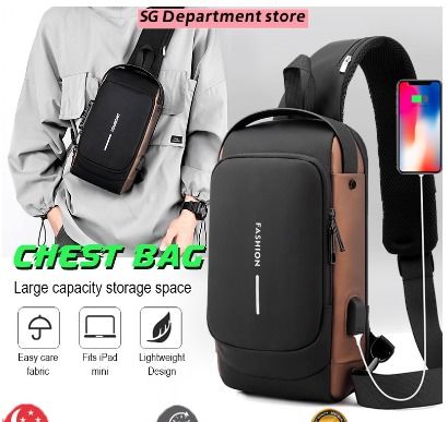 Mens crossbody sports bag sales