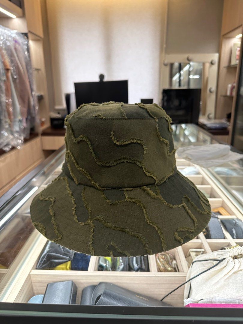 Dior camo bucket top hat
