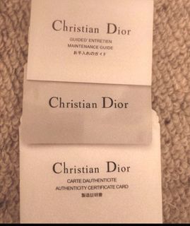 Christian dior silk bag accessory