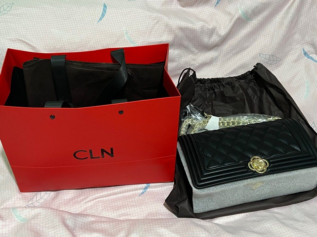 CLN BAG BRAINY BLACK, Luxury, Bags & Wallets on Carousell