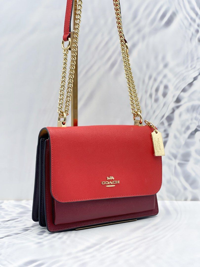 Triple crossbody coach hot sale