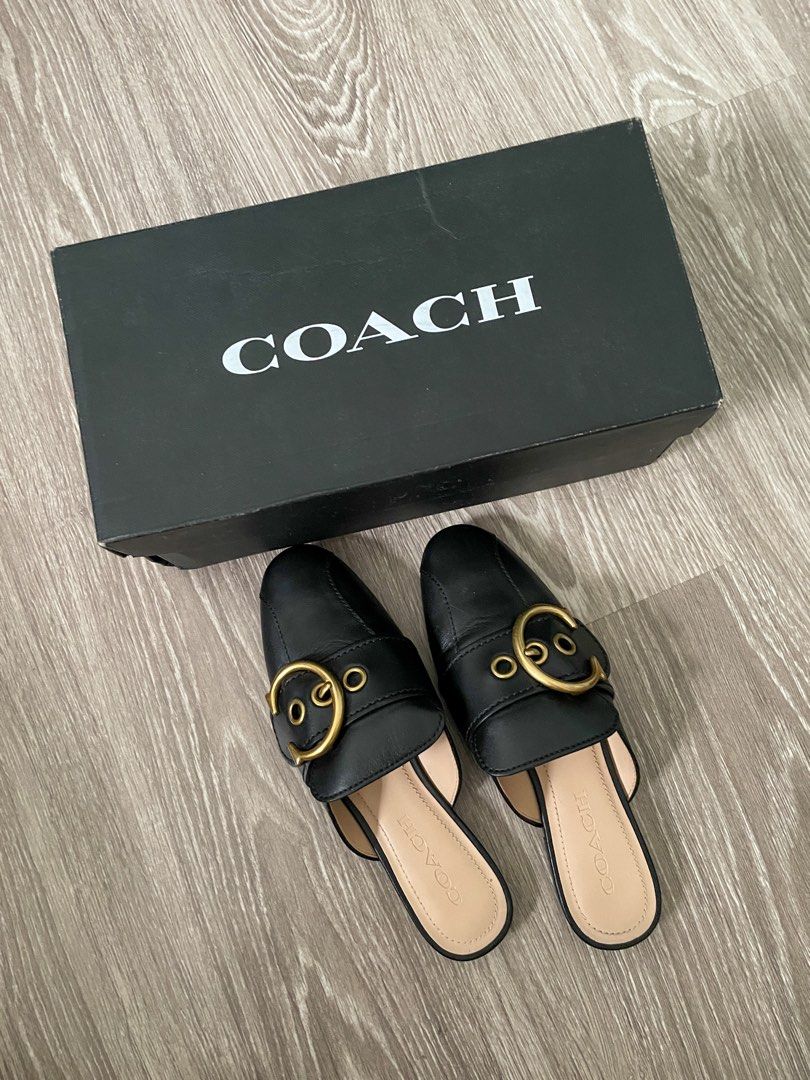 Coach slide shoes deals