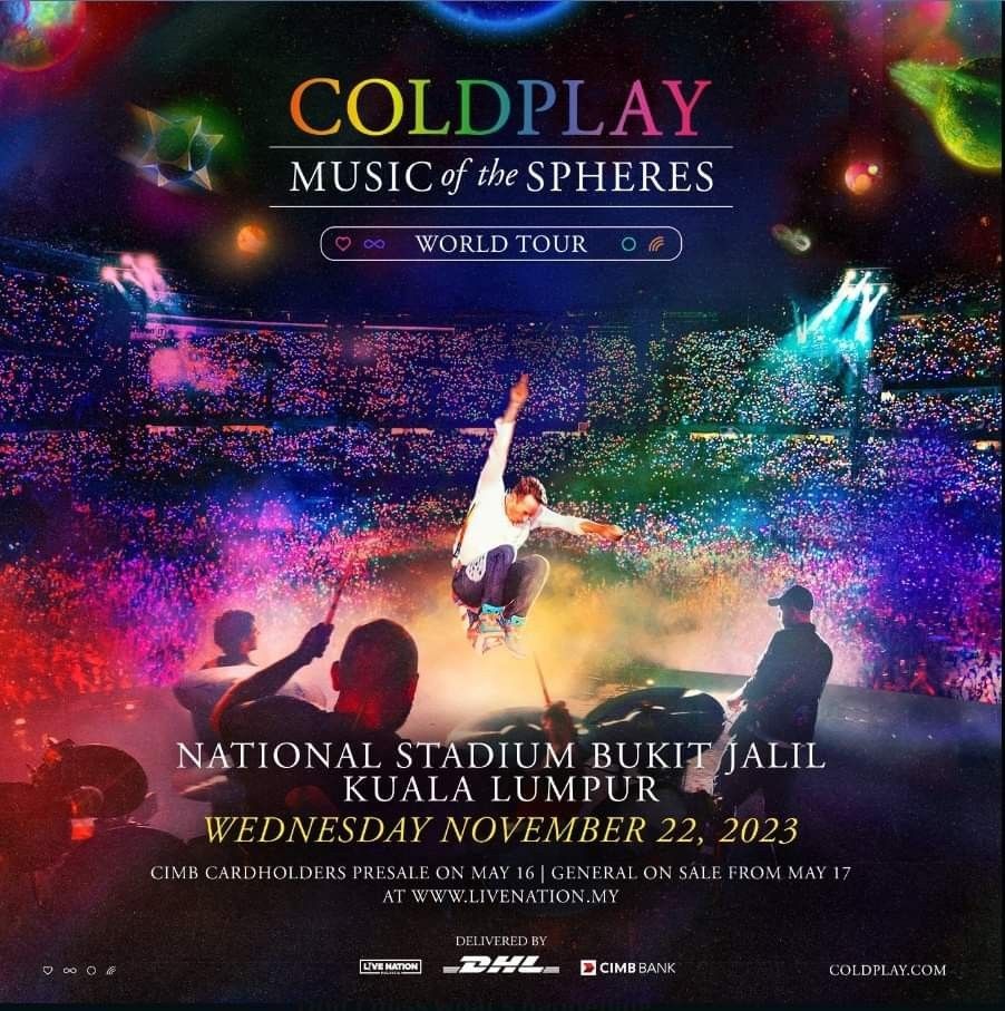 Cold Play Malaysia Concert 2024, Tickets & Vouchers, Event Tickets on Carousell