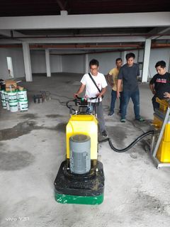 Concrete Floor Grinder and Polishing Machine 2 in 1 machine