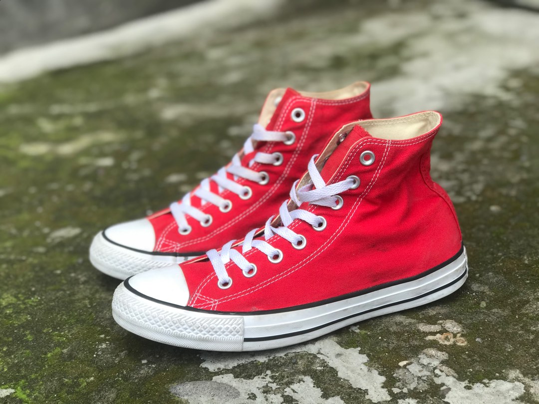 Converse Chuck Taylor All Star RED The Staple, Men's Fashion, Footwear ...