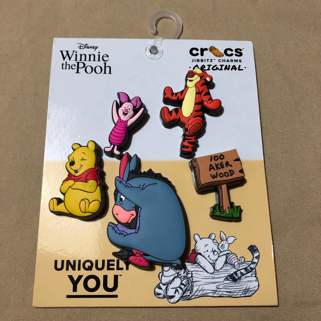 Crocs Jibbitz Winnie the Pooh 5 Pack Set