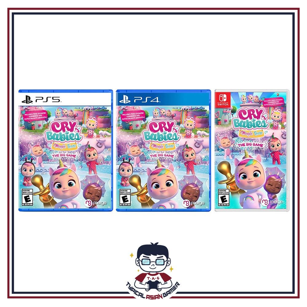 Cry Babies Magic Tears The Big Game PS5 PS4 Switch