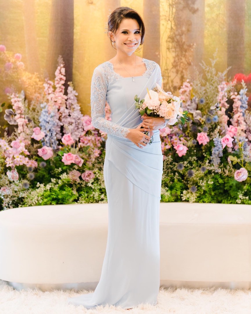 Malay cheap engagement dress