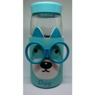 Cute Glass Drinking Bottle Tumbler | Water / Soda / Beverage Container