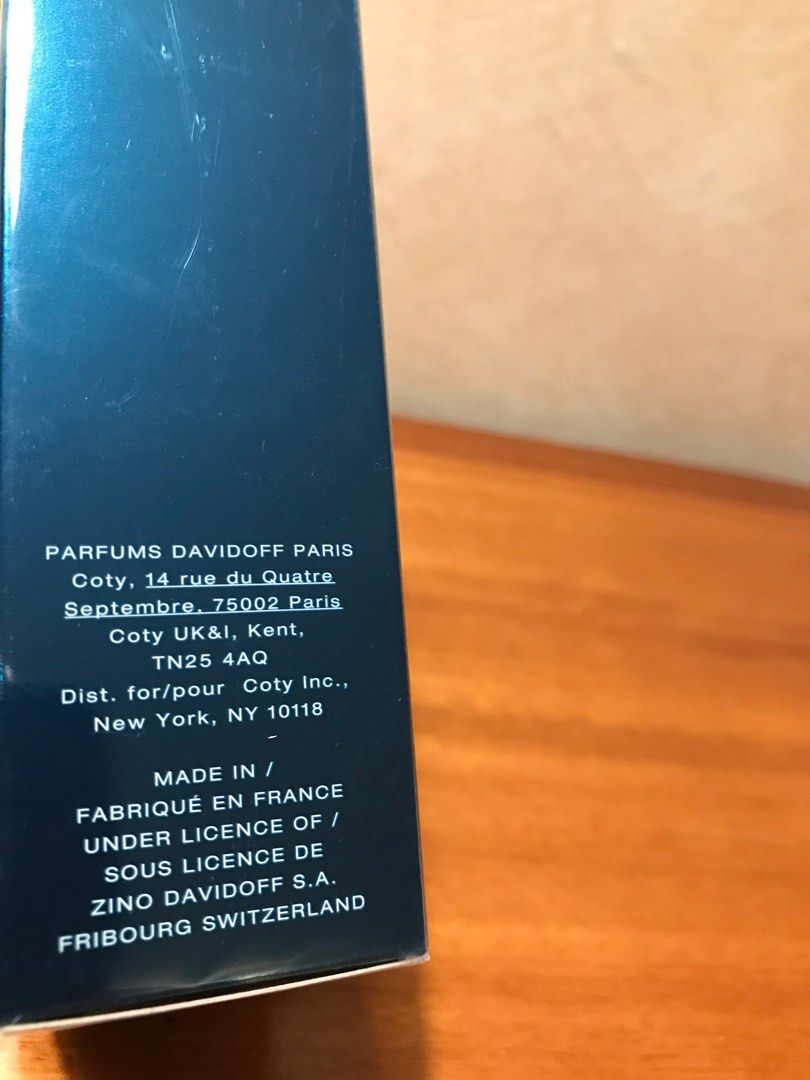 Davidoff Cool Water for men 125ml (Category: Fragrance & Deodorants) located in Quezon City. Submitted by olrac23 (Listing ID 1238749791, Image 2). Description: - 100% authentic - bought from abroad - sealed - not a tester.