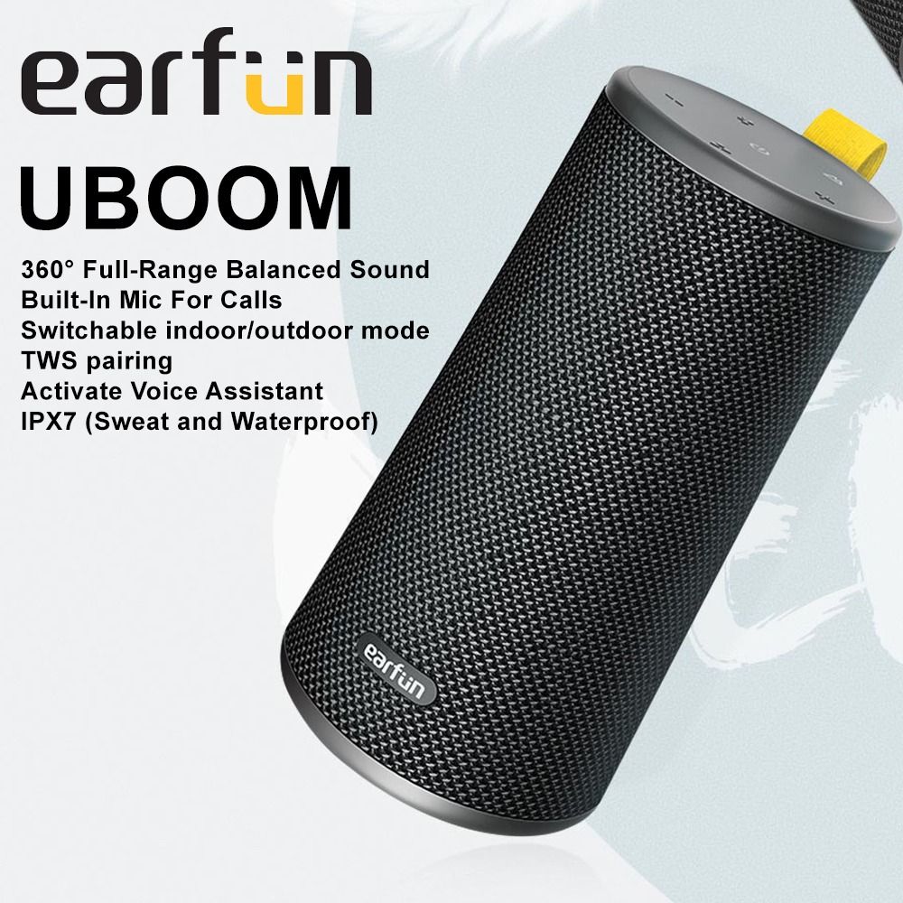 Demo EarFun Uboom 360 Bluetooth Speaker, Audio, Soundbars, Speakers & Amplifiers on Carousell