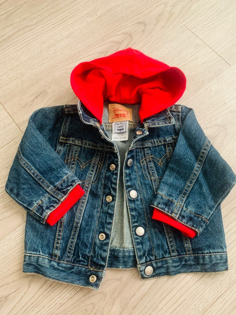 Levi's baby boy denim jacket outlet