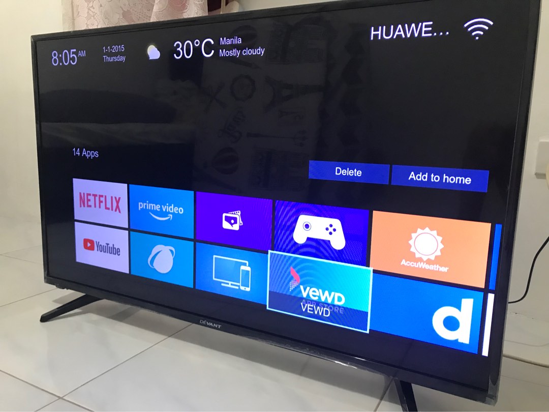Devant Smart Tv 39inches almost New on Carousell