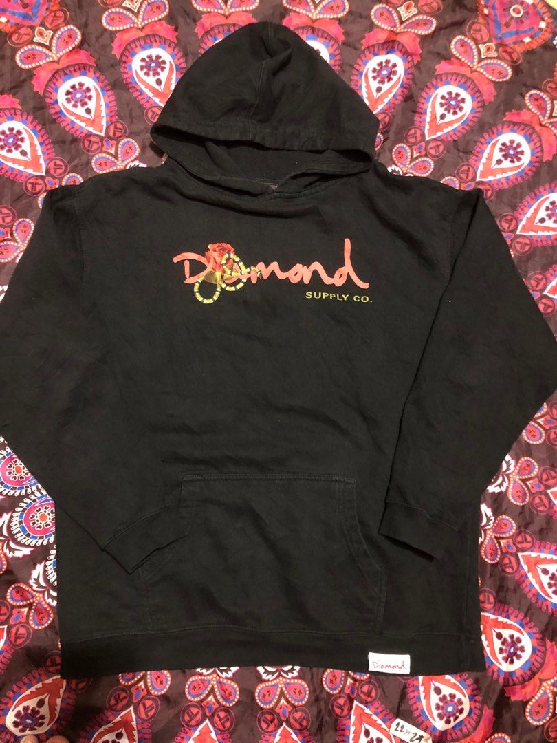 Diamond Supply Co Rose Hoodie 2024 www.properfile