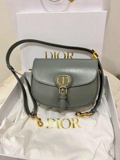 P2591 Dior Bobby Tan In Brown Cross Body Bag (22cm), Luxury, Bags & Wallets  on Carousell