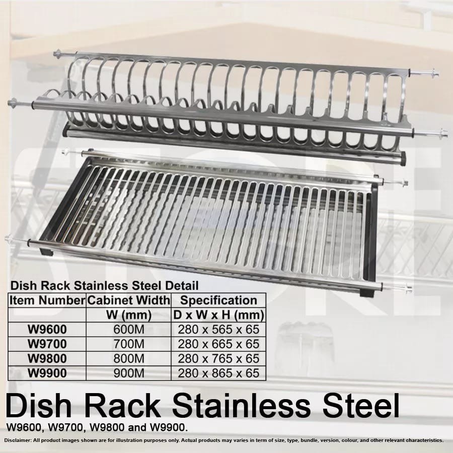 Dish drying rack 70cm, Furniture & Home Living, Bathroom & Kitchen ...