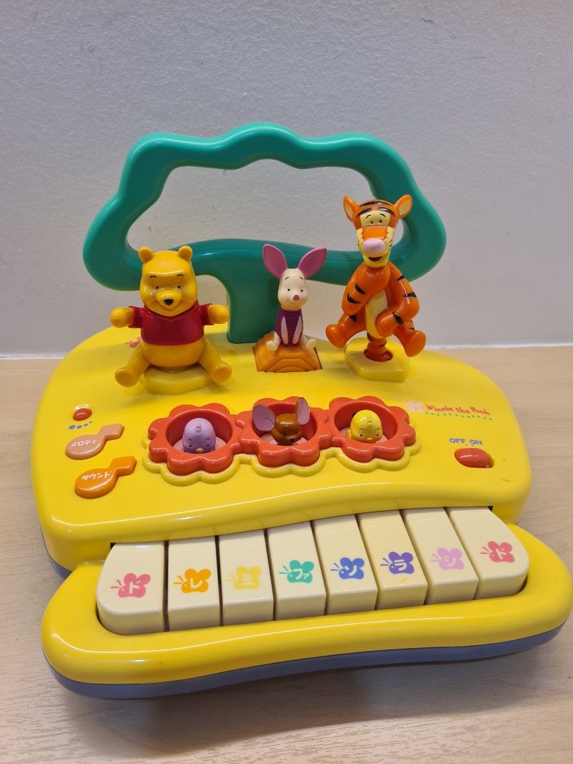 Winnie the pooh piano toy sale