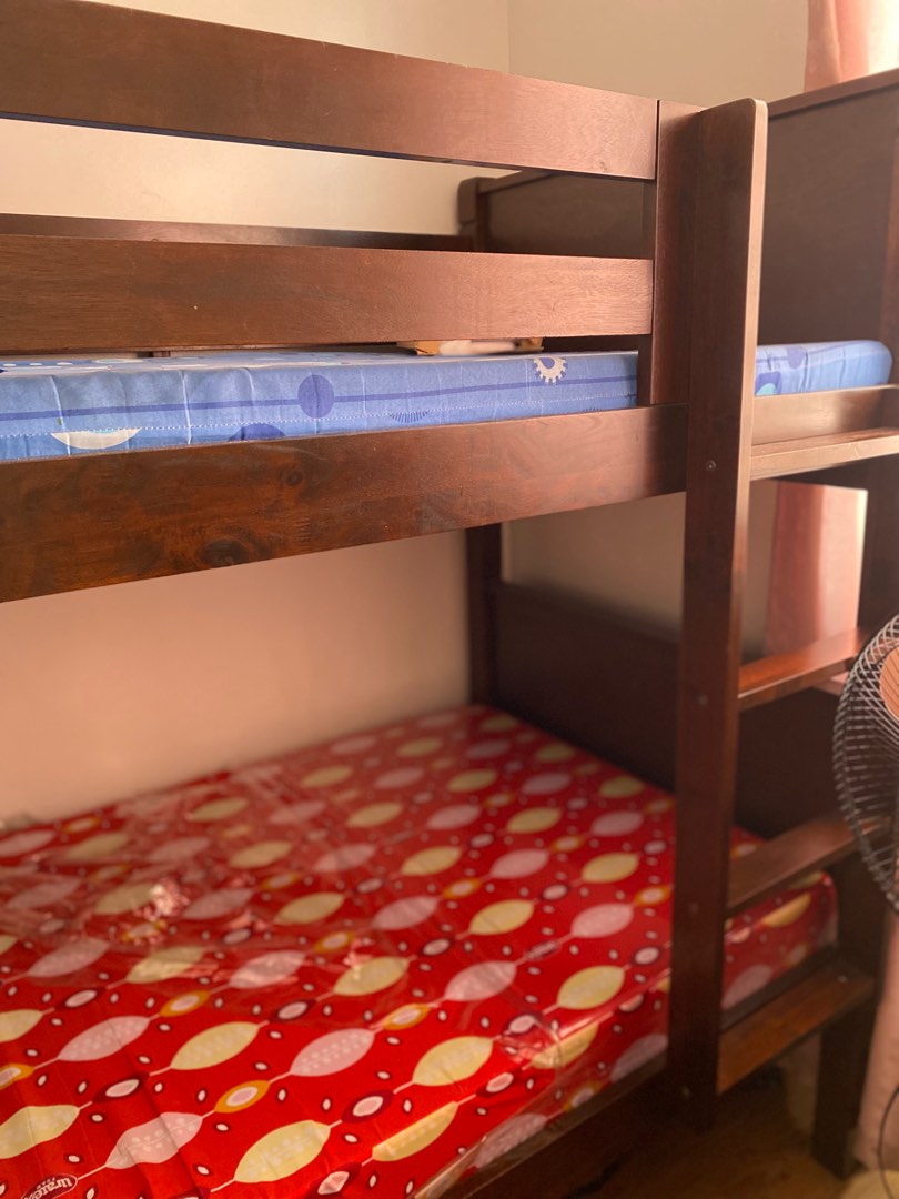 Double Deck Bed With Mattresses uratex On Carousell double-deck-bed-with-mattresses-uratex-on-carousell
