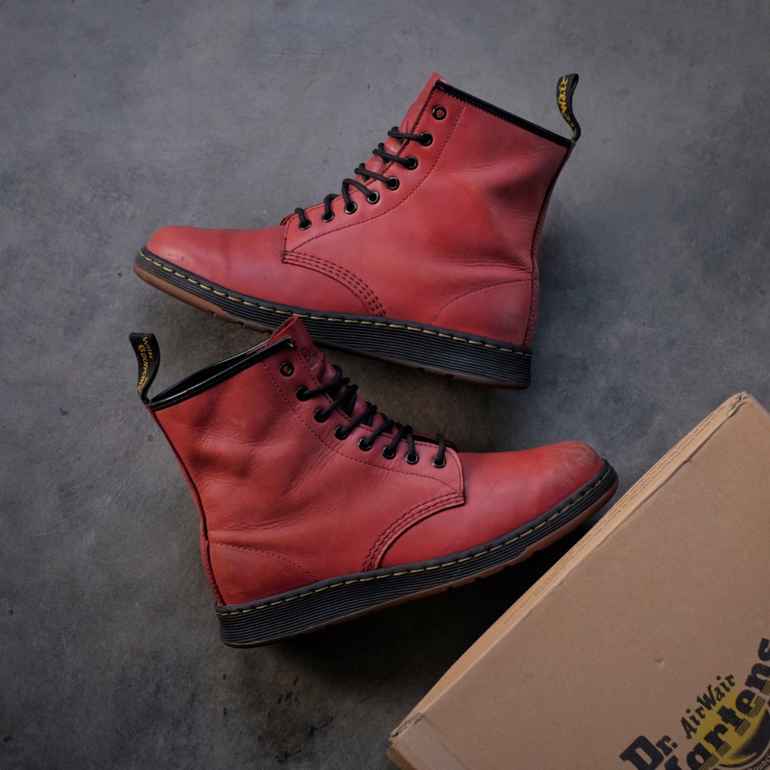 dr martens newton cherry