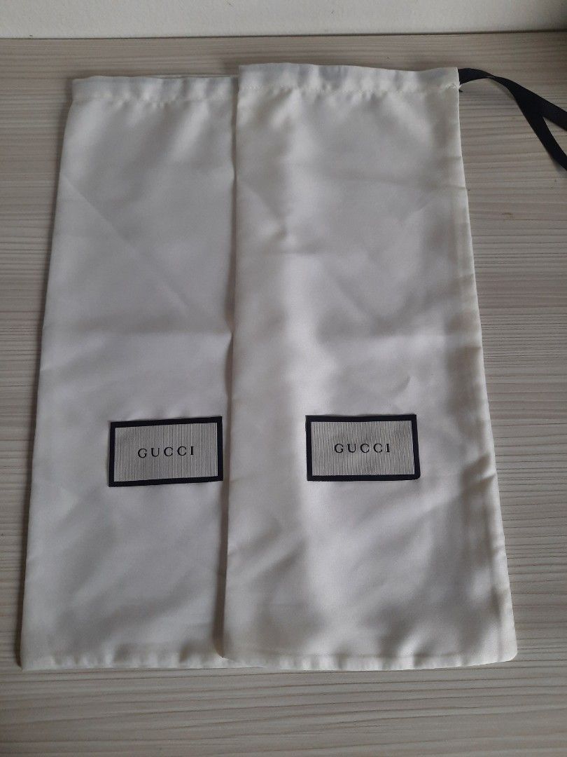 Dustbag gucci original 1 pasang size 16x38cm Serba Serbi Others