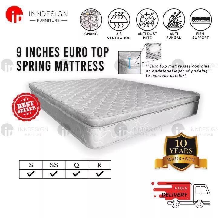 9 inches online in euro size