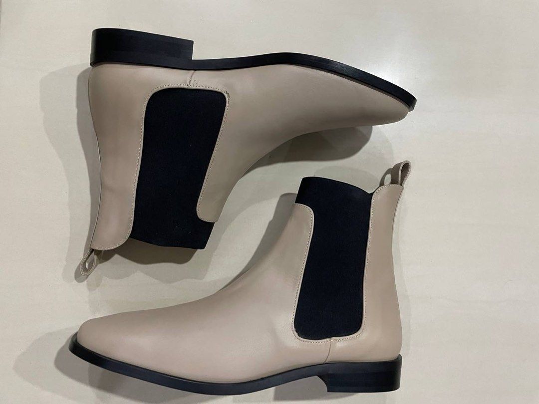 Everlane square toe chelsea boot shop