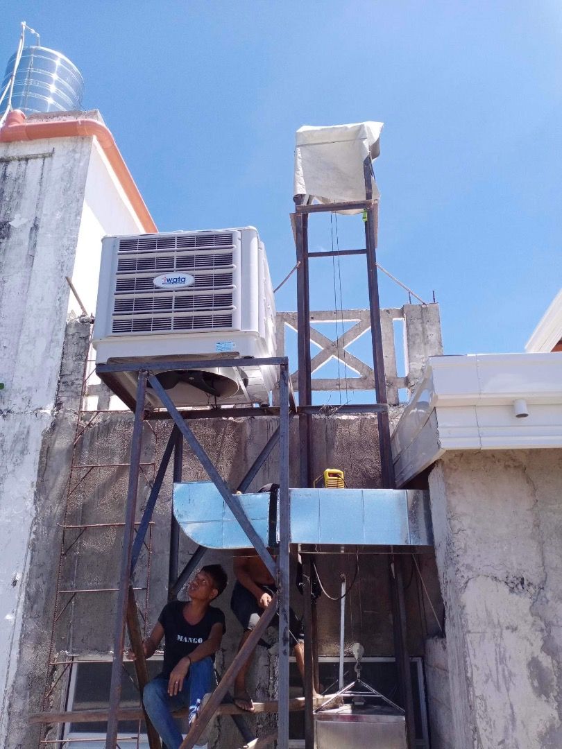 Exhaust & Fresh Air system / Ductworks / Cooling system on Carousell