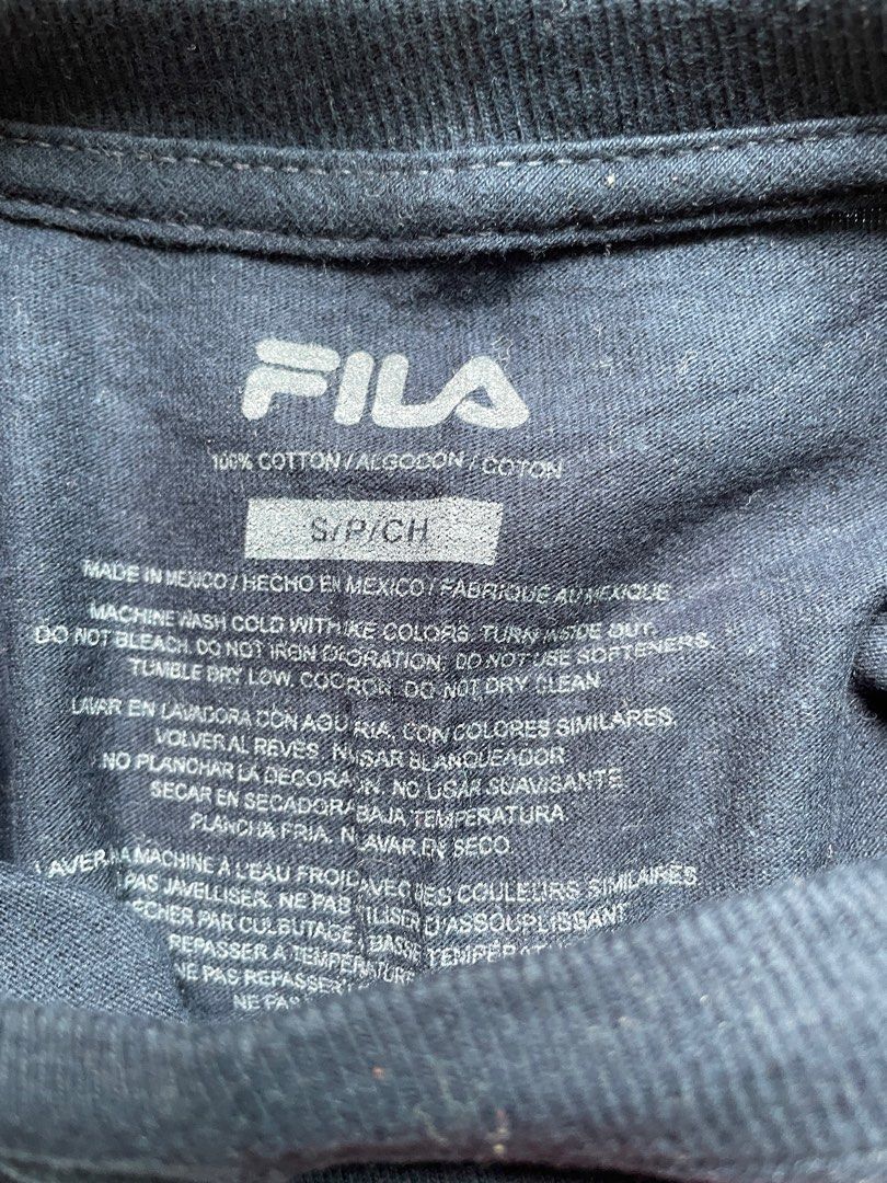 T shirt fila pas cher shop
