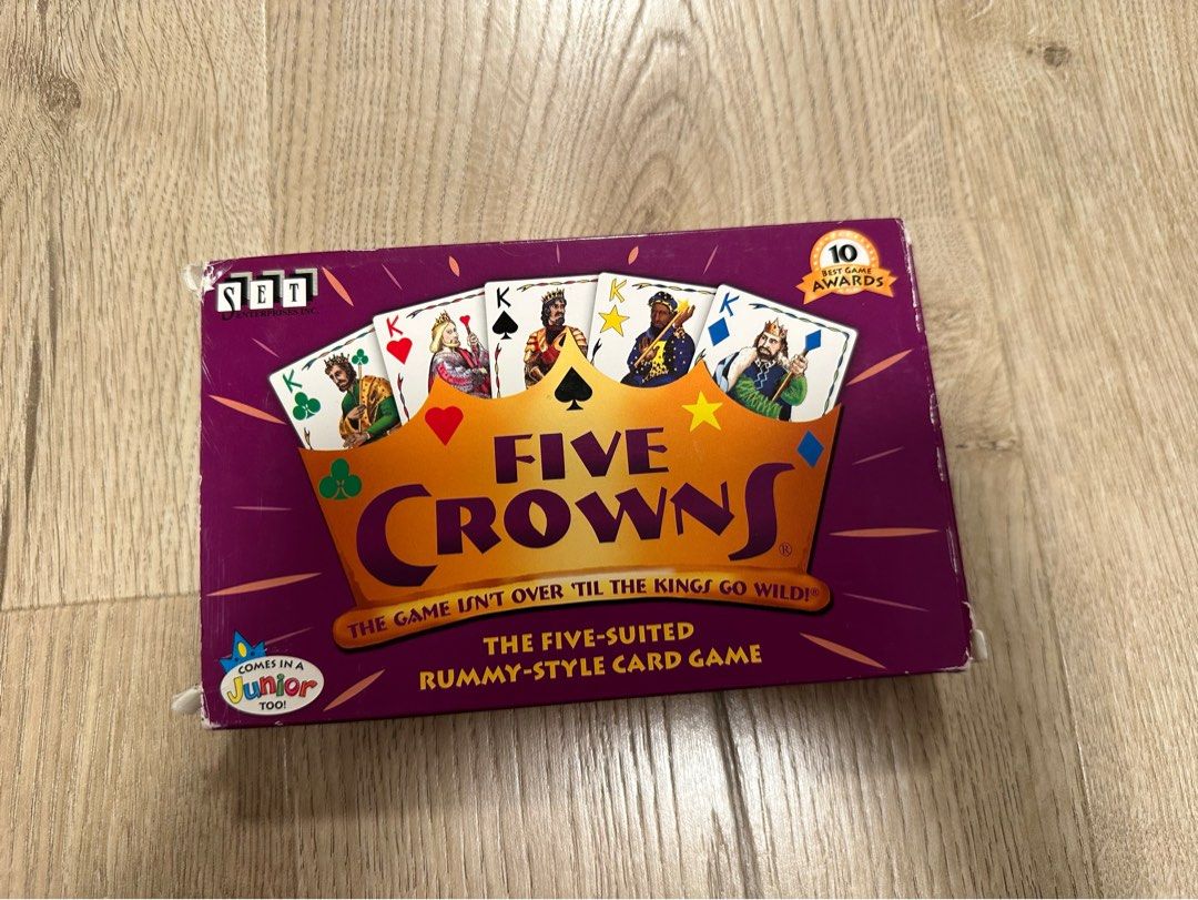 Five Crowns Junior, Board Game