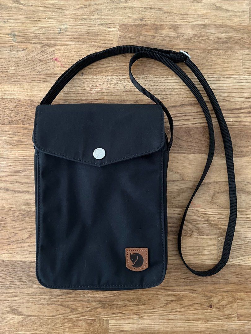 Fjallraven Greenland Pocket Bag black Women s Fashion Bags