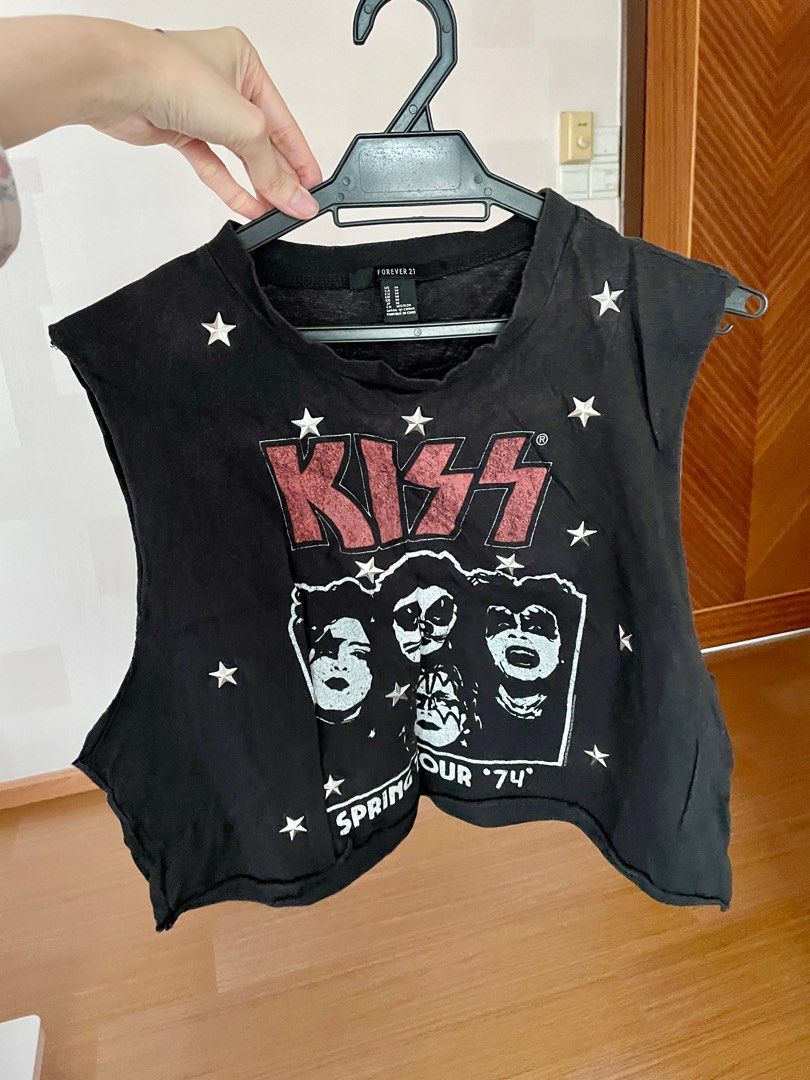Kiss tank top forever 21 on sale