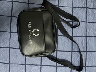 Fred Perry Banana Sling Bag with canvas and leathe - Bags & Wallets for  sale in Johor Bahru, Johor